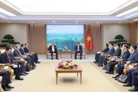 Thủ tướng Phạm Minh Chính tiếp Bộ trưởng Ngoại giao Ấn Độ Subramanyam Jaishankar. (Ảnh: Dương Giang/TTXVN) 