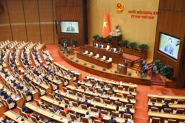 Quang cảnh Phiên Bế mạc. (Ảnh: Doãn Tấn/TTXVN)