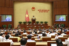 Quang cảnh phiên họp. (Ảnh: Doãn Tấn/TTXVN)