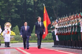 Thủ tướng Phạm Minh Chính chủ trì Lễ đón Thủ tướng Hà Lan Mark Rutte