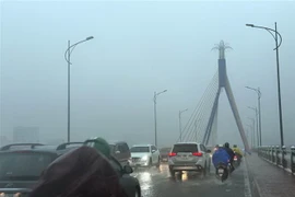 Trong 24 giờ qua, tại thành phố Đà Nẵng có mưa to đến rất to. (Nguồn: TTXVN)
