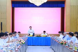 Quang cảnh hội nghị. (Ảnh: Phương Hoa/TTXVN)