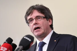 Cựu Thủ hiến Catalonia, ông Carles Puigdemont. (Nguồn: AFP/TTXVN)