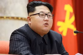 Nhà lãnh đạo Triều Tiên Kim Jong-un. (Nguồn: KCNA/Reuters)