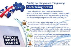 [Infographics] Những nội dung quan trọng trong Sách Trắng Brexit