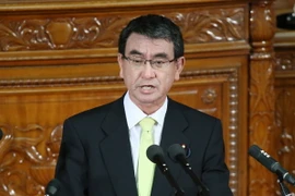 Ngoại trưởng Nhật Bản Taro Kono. (Nguồn: AFP/TTXVN)