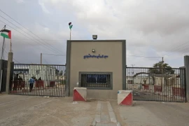 Cửa khẩu Kerem Shalom tại thị trấn Rafah, dải Gaza. (Nguồn: AFP/TTXVN)