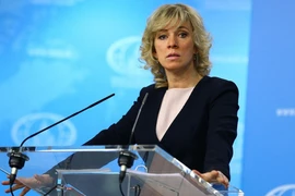Người phát ngôn Bộ Ngoại giao Nga Maria Zakharova. (Nguồn: TASS/TTXVN)