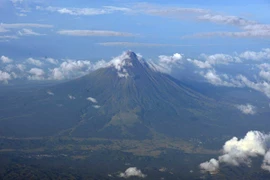 Núi lửa Mayon thuộc tỉnh Albay, Philippines. (Nguồn: AFP/TTXVN)