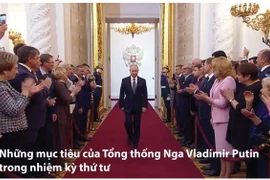[Infographics] Những mục tiêu của Tổng thống Putin trong nhiệm kỳ 4