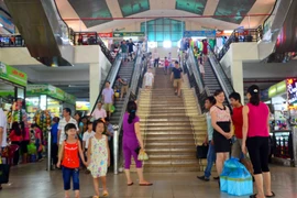 Bên trong Chợ Hạ Long 1. (Nguồn: baoquangninh.com.vn)