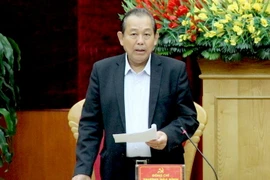 Phó Thủ tướng Thường trực Chính phủ Trương Hòa Bình. (Ảnh: Trung Kiên/TTXVN)