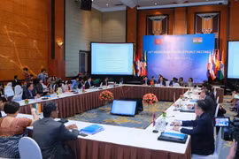 Quang cảnh phiên khai mạc. (Ảnh: Dương Giang/TTXVN)