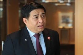 Bộ trưởng Bộ Kế hoạch và Đầu tư Nguyễn Chí Dũng. (Ảnh: Thống Nhất/TTXVN)