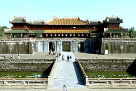 Hoàng Thành (Đại Nội Huế) luôn là điểm tham quan chính của du khách mỗi khi đặt chân tới mảnh đất cố đô. (Ảnh: Hoàng Hùng/TTXVN)
