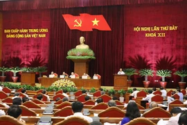 Toàn cảnh Hội nghị Trung ương 7. (Nguồn: TTXVN)