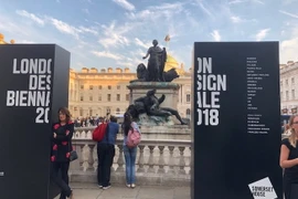 Địa điểm diễn ra London Design Biennale 2018. (Ảnh: Diễm Quỳnh/Vietnam+)