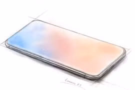 Mẫu phác thảo Lenovo Z5.