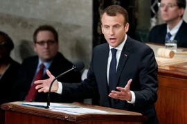 Tổng thống Pháp Emmanuel Macron. (Nguồn: THX/TTXVN)