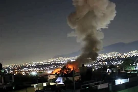 Khói bốc lên từ hiện trường vụ nổ. (Nguồn: mundohispanico.com)