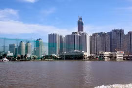 Một góc Thành phố Hồ Chí Minh. (Ảnh: Hoàng Hải/TTXVN)