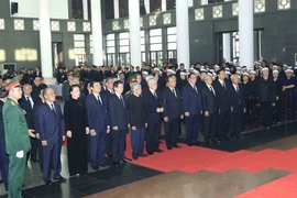 Hình ảnh Lãnh đạo Đảng, Nhà nước viếng Chủ tịch nước Trần Đại Quang