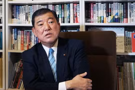 Cựu Bộ trưởng Quốc phòng Nhật Bản Shigeru Ishiba. (Nguồn: Bloomberg)