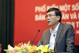 Ông Vũ Bằng, thành viên Tổ tư vấn Kinh tế của Thủ tướng. (Ảnh: Tuấn Anh/TTXVN)