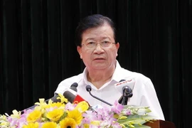 Phó Thủ tướng Trịnh Đình Dũng. (Ảnh: Văn Điệp/TTXVN)