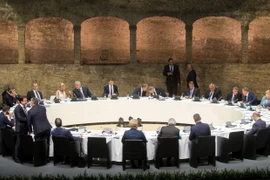 Lãnh đạo các nước thành viên EU dự hội nghị thượng đỉnh không chính thức ở Salzburg, Áo ngày 19/9. (Nguồn: AFP/TTXVN)