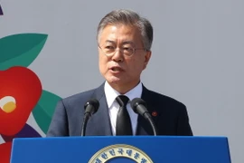 Tổng thống Hàn Quốc Moon Jae-in. (Nguồn: Yonhap/TTXVN)