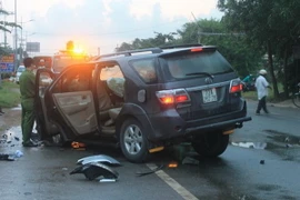 Tai nạn ôtô nghiêm trọng ở Bà Rịa-Vũng Tàu, 8 người thương vong