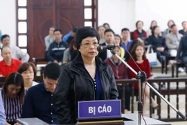 Bị cáo Châu Thị Thu Nga. (Ảnh: Doãn Tấn/TTXVN)