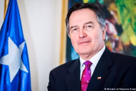 Bộ trưởng Ngoại giao Chile Roberto Ampuero. (Nguồn: Bộ Ngoại giao Chile)