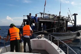 Khẩn trương ứng cứu thuyền viên tàu cá bị tai biến trên biển