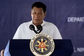 Tổng thống Philippines Rodrigo Duterte. (Nguồn: TTXVN phát)