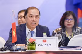 Thứ trưởng Bộ Ngoại giao Nguyễn Quốc Dũng. (Nguồn: TTXVN phát)