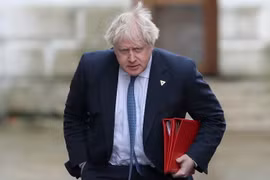 Cựu Ngoại trưởng Anh Boris Johnson. (Nguồn: AFP/TTXVN)