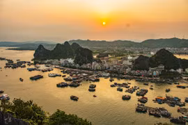 Một góc huyện đảo Vân Đồn, Quảng Ninh. (Nguồn: TTXVN)