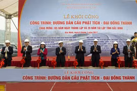 Bắc Ninh khởi công công trình cầu Phật Tích-Đại Đồng Thành 