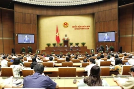 Toàn cảnh phiên họp Quốc hội. (Ảnh: Văn Điệp/TTXVN)