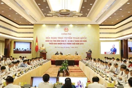 Toàn cảnh hội nghị toàn quốc 'Đánh giá tình hình kinh tế-xã hội'