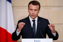 Tổng thống Pháp Emmanuel Macron. (Nguồn: AFP/TTXVN)