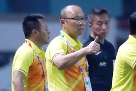 Huấn luyện viên Park Hang-seo. (Nguồn: Yonhap/TTXVN)