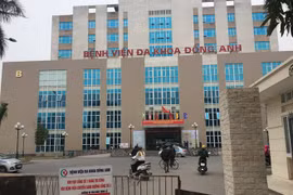 Bệnh viện Đa khoa Đông Anh. (Ảnh: PV/Vietnam+)