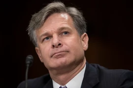 Giám đốc FBI Christopher Wray. (Nguồn: EPA/TTXVN)