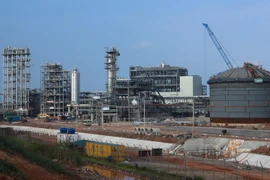Dự án Lọc hóa dầu Nghi Sơn. (Ảnh: Hoàng Hùng/TTXVN)
