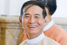 Tân Tổng thống Myanmar U Win Myint. (Nguồn: EPA)