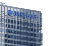 Trụ sở ngân hàng Barclays ở London, Anh. (Nguồn: AFP/TTXVN)