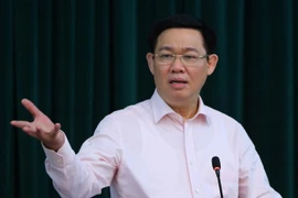 Ủy viên Bộ Chính trị, Phó Thủ tướng Chính phủ Vương Đình Huệ. (Ảnh: Dương Giang/TTXVN)